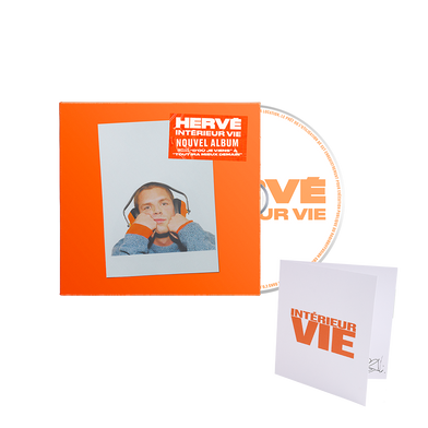 CD "Intérieur Vie" + Carte dédicacée
