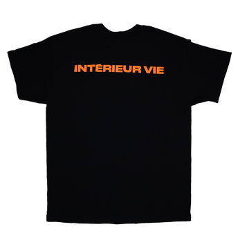 T-shirt noir Intérieur Vie