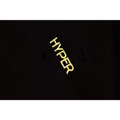 Sweat noir logo Hyper